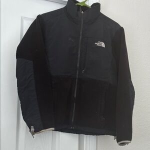 The North Face black fleece, traditional (M)